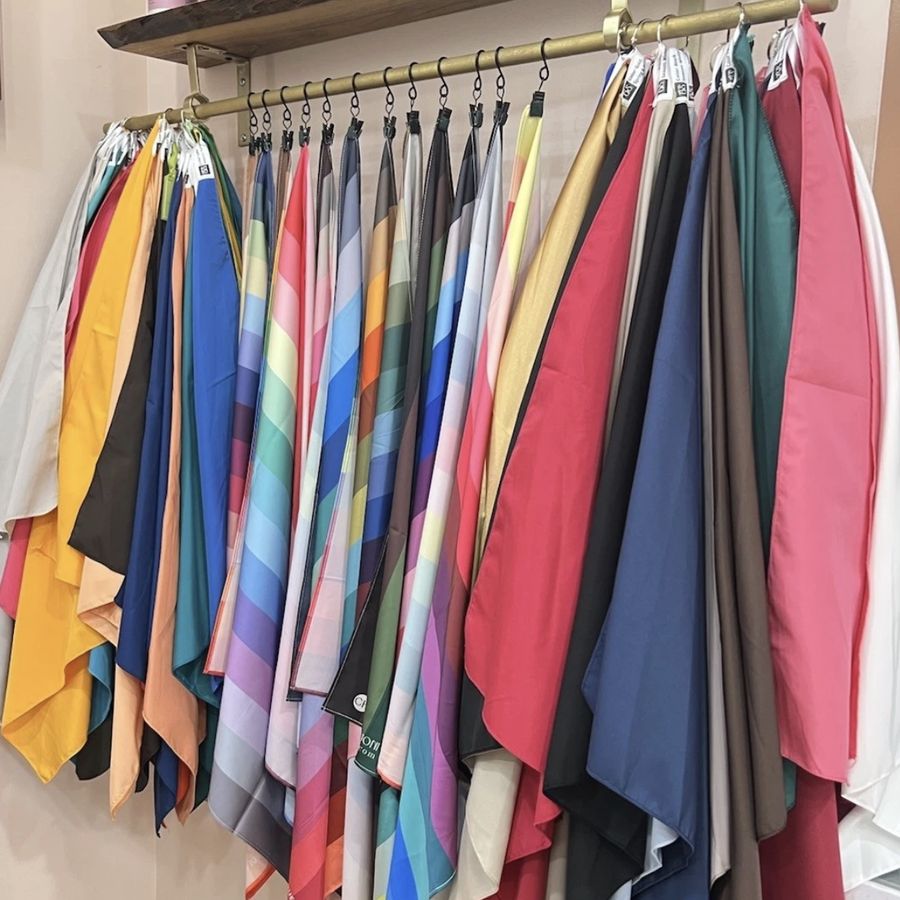 Professional color drapes