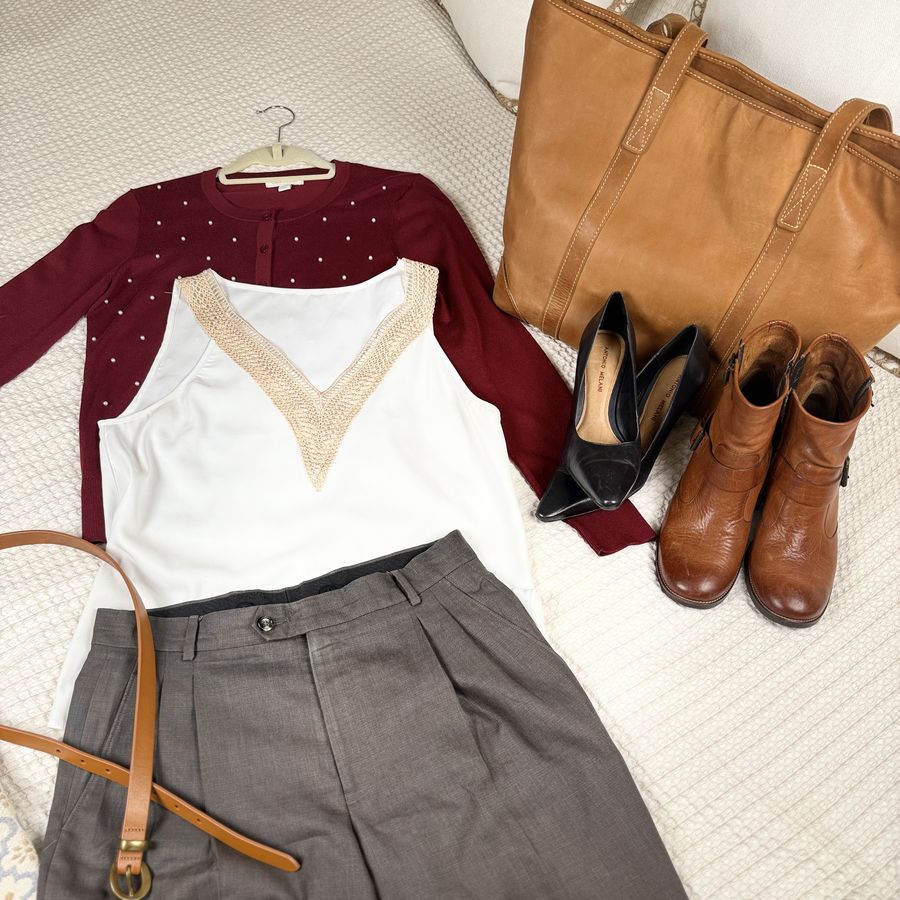 A go-to outfit laid out